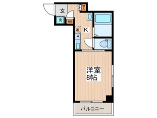 アゼ-ルリド-マンション【2階】の間取り