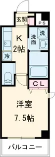 Grandeur亀有【2階】の間取り