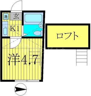 エルプレミア亀有【2階】の間取り