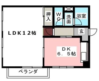 ライフイン一社【3階】の間取り