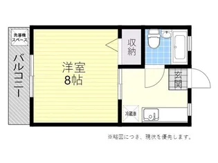 釘宮コーポ【2階】の間取り
