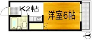 ジャルダン廿日市【1階】の間取り