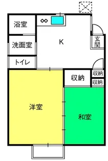 ホワイトハウス【2階】の間取り