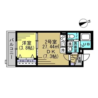 SK八潮【2階】の間取り