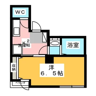 南ビル【4階】の間取り