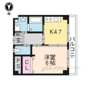 YUWASeta【9階】の間取り