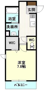 グリーンファームDX【2階】の間取り
