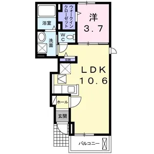 Mirage ミラージュ【1階】の間取り