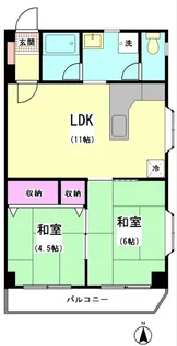 コスモスハイム【3階】の間取り