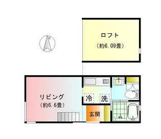 SORA MIDORIGAOKA【1階】の間取り