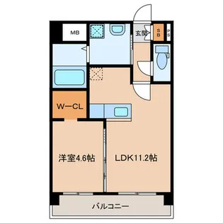 WISTERIA SUITE【9階】の間取り
