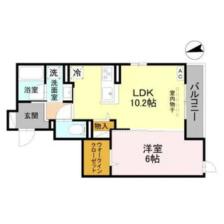 D-Grande新根塚町W【3階】の間取り