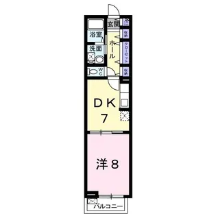メゾンラフレシール【2階】の間取り