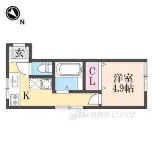 スウィートハイム【2階】の間取り