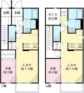 エルメゾン足崎 C【2階】の間取り