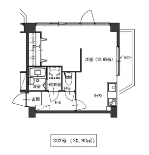 川原ビル【3階】の間取り