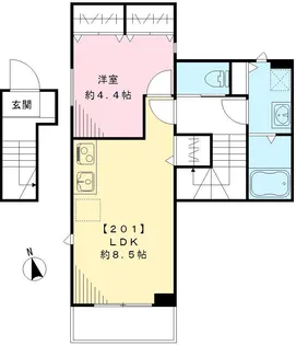 OSKビル【2階】の間取り