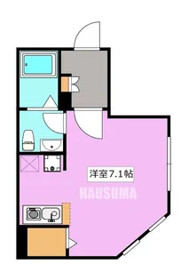 アドニスII【3階】の間取り