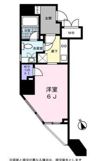 レジディア高輪桂坂【8階】の間取り