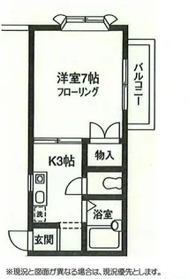 エクセルハイツ【1階】の間取り