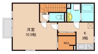 フレール【2階】の間取り