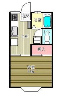 イチゴハイム【1階】の間取り