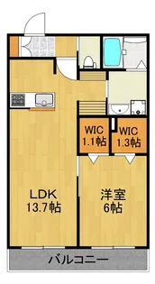 日吉スカイハイツ【2階】の間取り