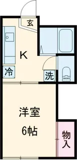 1Kの間取り画像