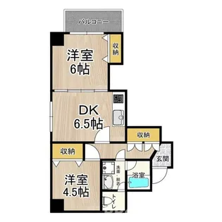 CITY SPIRE難波プレミア【8階】の間取り