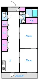 東京都西東京市保谷町3【マンション】の間取り