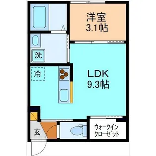 W×W【1階】の間取り