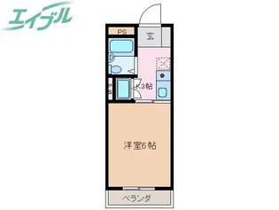 そうりょうハイツ【2階】の間取り