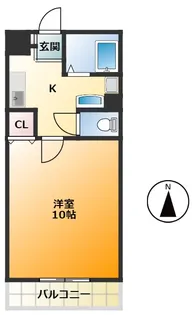 マンションHINO【2階】の間取り