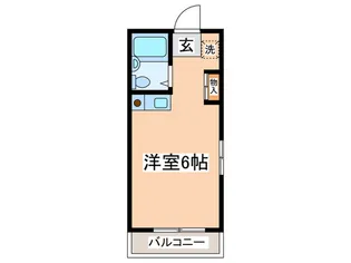 メゾンアルカンシェル【3階】の間取り