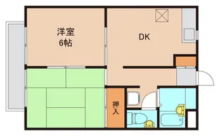 千葉県松戸市新松戸4【アパート】の間取り