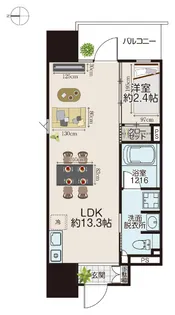ブランヴェール【3階】の間取り