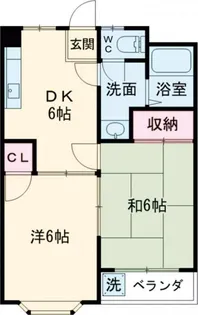 メゾンドール【5階】の間取り