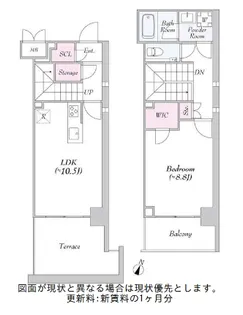 URBANLINK護国寺【1階】の間取り