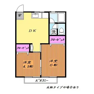 コーポ昭栄(CITY85)【2階】の間取り