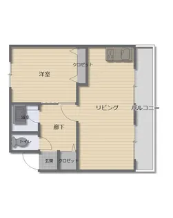 アリュール荘園II【4階】の間取り