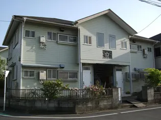 ハイツサンパレスB【1階】の外観