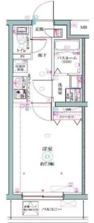 クレヴィスタ立石II【4階】の間取り