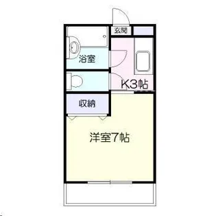 加納ビル A棟【1階】の間取り