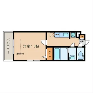 Aspirant【3階】の間取り