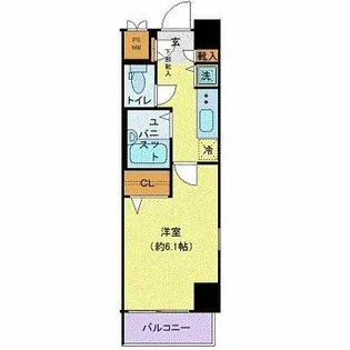 東京都大田区大森北1【マンション】の間取り
