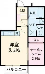 コンシェルジュライフA【1階】の間取り