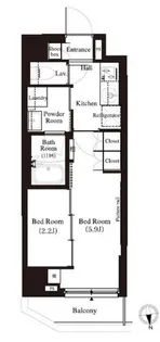 アーバンパーク江古田の森【3階】の間取り
