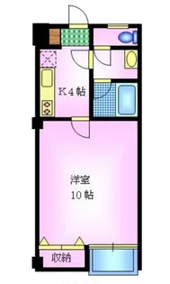 ラ・ビスタ丸の内【4階】の間取り