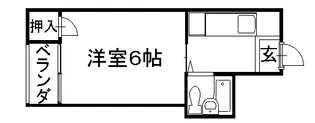 京都府京都市上京区妙蓮寺前町【マンション】の間取り