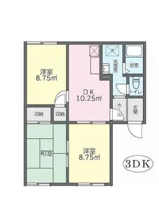 スプルースIV【2階】の間取り